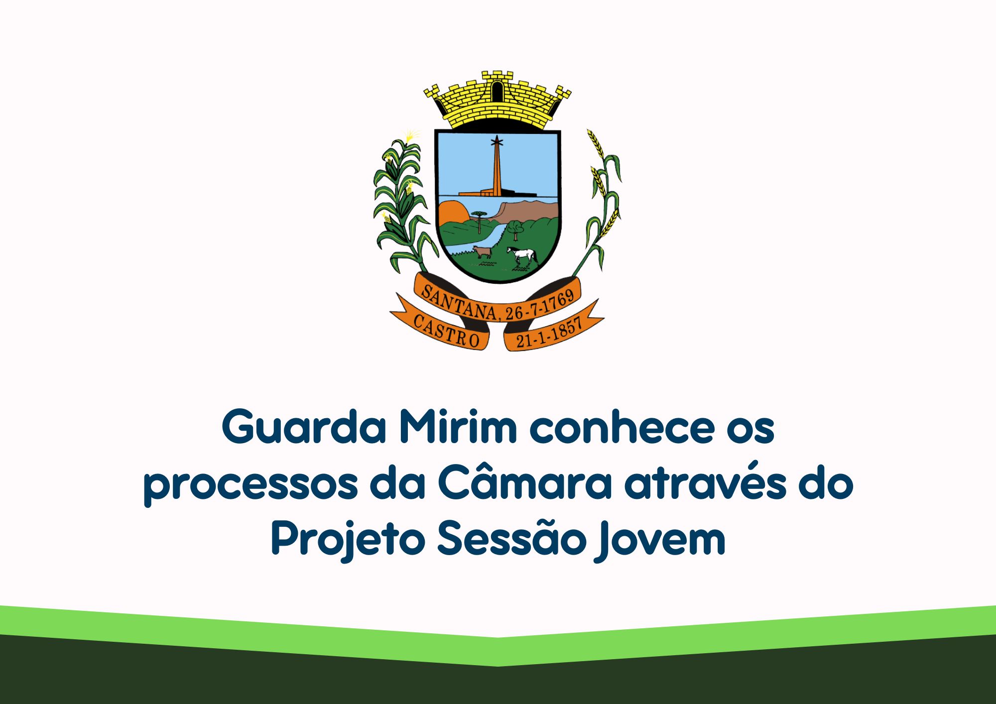 Guarda Mirim conhece os processos da Câmara através do Projeto Sessão Jovem
